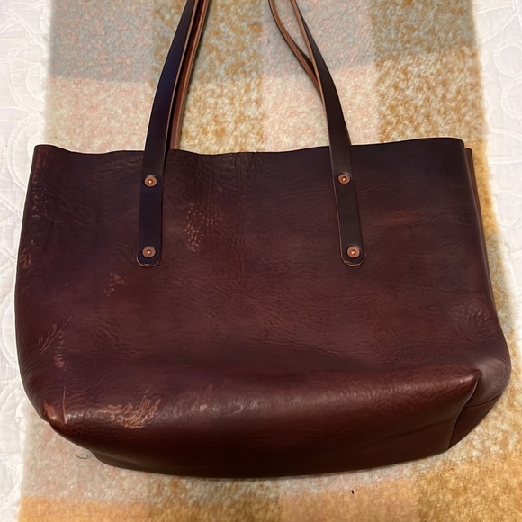 Goforthgoods "Avery" Tote, Medium, Mocha - Picture 10 of 12